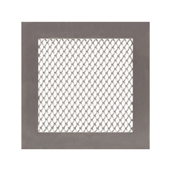 Grelha inox 120 x 120 mm