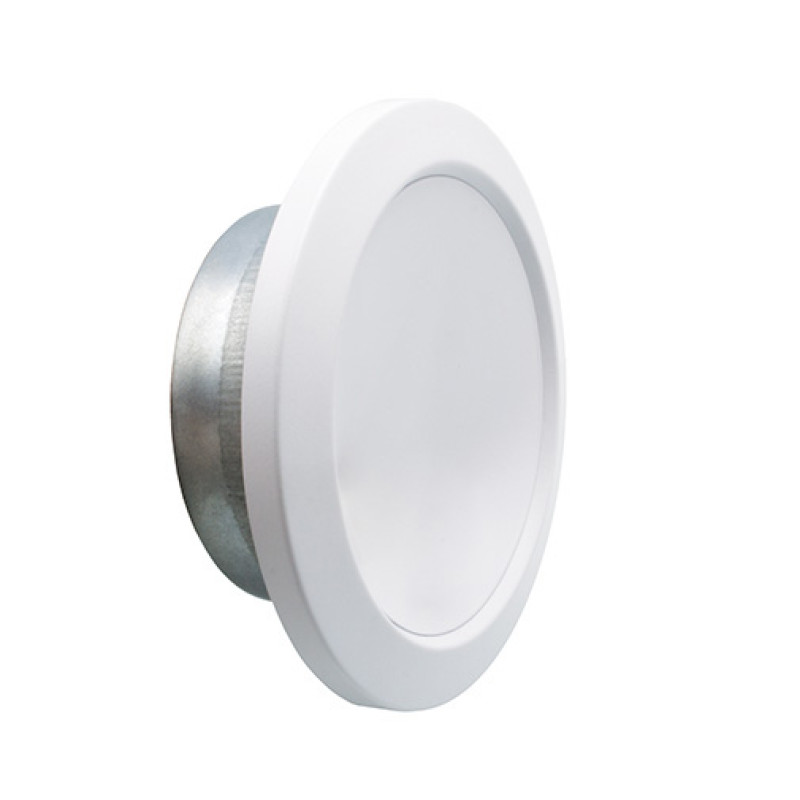 Grelha insuflação Eco 125 mm branca Grelha insuflação Eco 125 mm branca