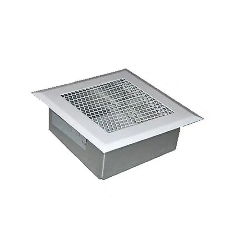 Grelha metálica 300 x 150 mm com aro e filtro Grelha metálica 300 x 150 mm com aro e filtro