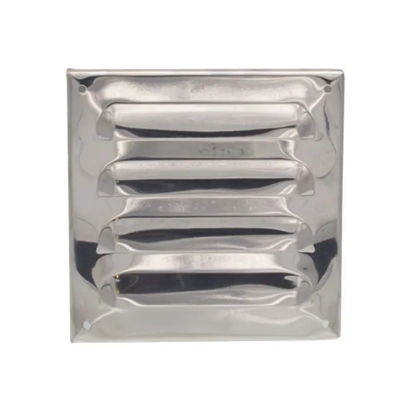 Grelha persiana inox 150 x 150 mm Grelha persiana inox 150 x 150 mm