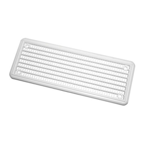 Grelha plast.persi.c/registo 10x120mm Grelha plast.persi.c/registo 10x120mm