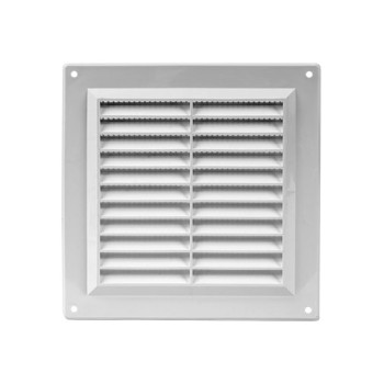 Grelha simples VR1515 150 x 150 mm branca