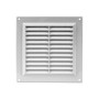 Grelha simples VR1515 150 x 150 mm branca