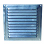 Grelha ventilação persiana alumínio 200 x 200 mm