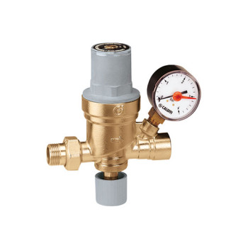 Grupo enchimento Caleffi 1/2" anticalcário com manómetro