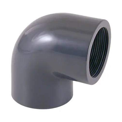 Joelho 90º PVC 1.1/4" F para roscar