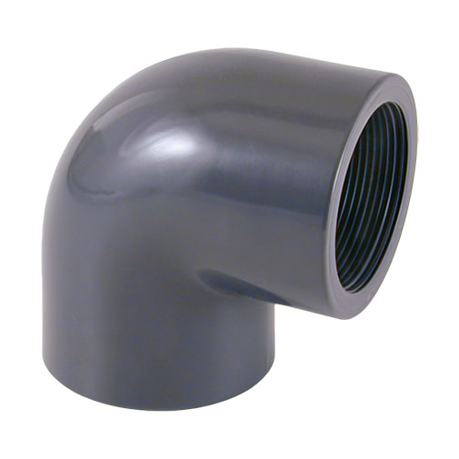Joelho 90º PVC 1" F para roscar Joelho 90º PVC 1" F para roscar