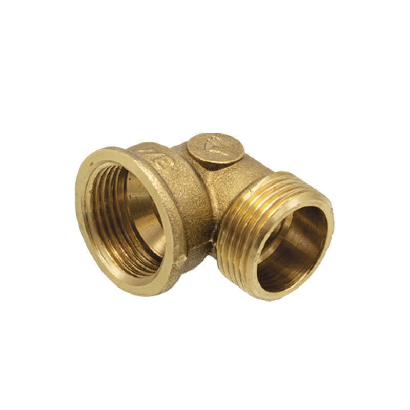 Joelho latão Eco 1/2" MF Joelho latão Eco 1/2" MF