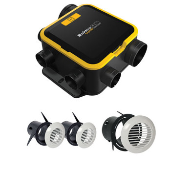 Kit Aldes VMC Easyhome Auto Compact com terminais Bip Kit Aldes VMC Easyhome Auto Compact com terminais Bip