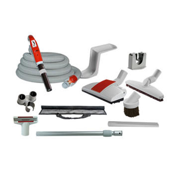 Kit aspiração CVTech 32 mm 10 m com comando on/off