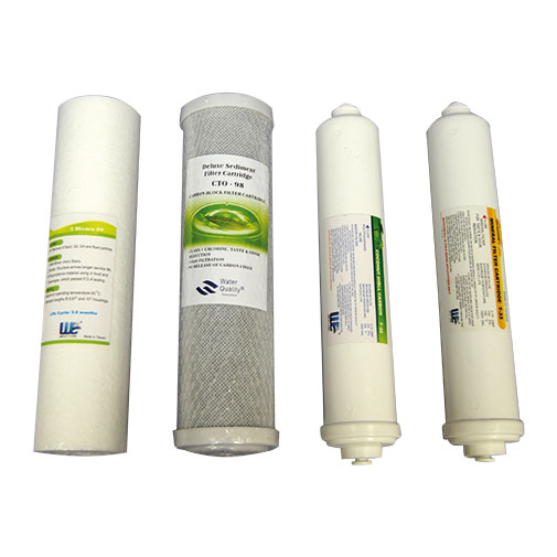 Kit cartuchos substituição sem membrana para osmose inversa Cilit Osmowater Plus Kit cartuchos substituição sem membrana para osmose inversa Cilit Osmowater Plus