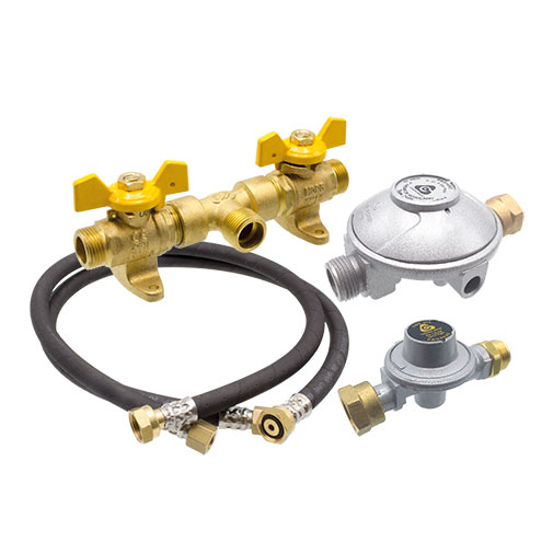 Kit Cavagna para garrafas GPL com coletor Kit Cavagna para garrafas GPL com coletor
