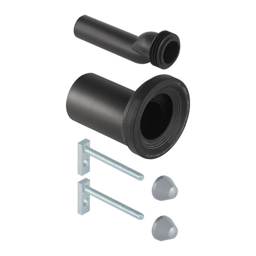 Kit de ligação Geberit para sanita suspensa, com material de fixação, com desnível: d=90mm, d1=45mm Kit de ligação Geberit para sanita suspensa, com material de fixação, com desnível: d=90mm, d1=45mm