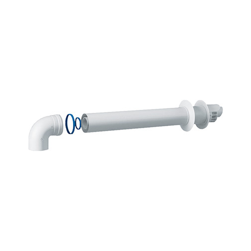 Kit gases ALU/PP 60/100 horizontal para caldeira condensação Riello Kit gases ALU/PP 60/100 horizontal para caldeira condensação Riello