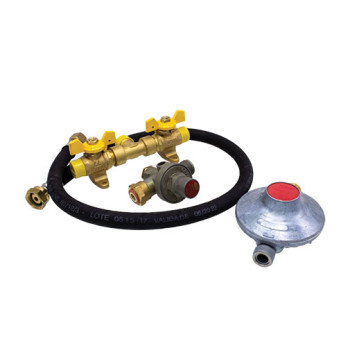 Kit Gurtner para garrafas GPL com coletor