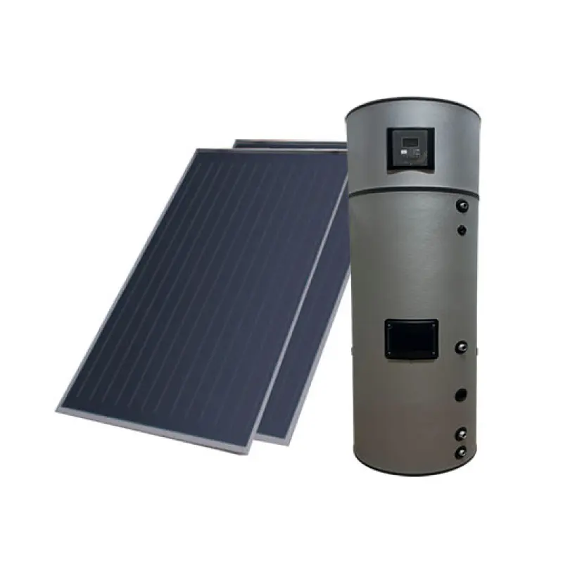Kit solar térmico forçado Insuatherm AP 2000 e bomba calor AQS 270 L Aquafree II 1 serpentina Kit solar térmico forçado Insuatherm AP 2000 e bomba calor AQS 270 L Aquafree II 1 serpentina