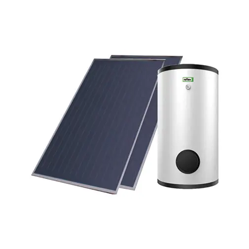 Kit solar térmico forçado Insuatherm Eco 300 L vitrificado 2 serpentinas