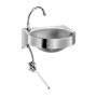 Lava-mãos Delabie Genou aço inox com comando de joelho