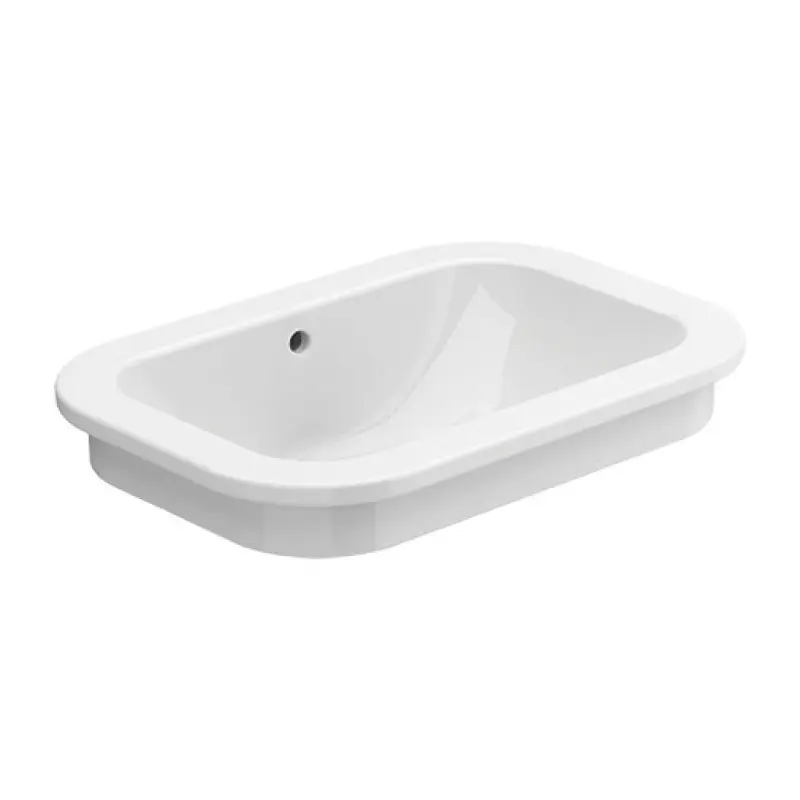 Lavatório encastrar Sanitana Nexo sem furo para torneira Lavatório encastrar Sanitana Nexo sem furo para torneira