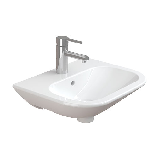 Lavatório mural compacto Sanitana Nexo 450 x 170 x 360 mm Lavatório mural compacto Sanitana Nexo 450 x 170 x 360 mm