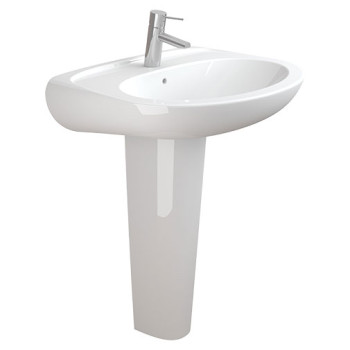 Lavatório mural Sanitana Munique 560 x 205 x 435 mm Lavatório mural Sanitana Munique 560 x 205 x 435 mm