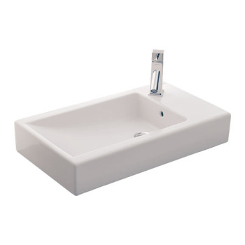 Lavatório pousar Sanitana Cubic 60 Lavatório pousar Sanitana Cubic 60