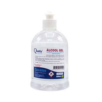 Álcool Gel 70% 500 ml para desinfetar mãos Álcool Gel 70% 500 ml para desinfetar mãos