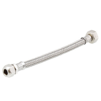 Ligação flex.inox SF F1/2`x10bcone 20cm