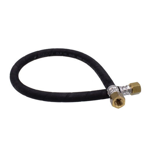 Lira borracha Sosiflex 600 mm 1/4" FF Lira borracha Sosiflex 600 mm 1/4" FF