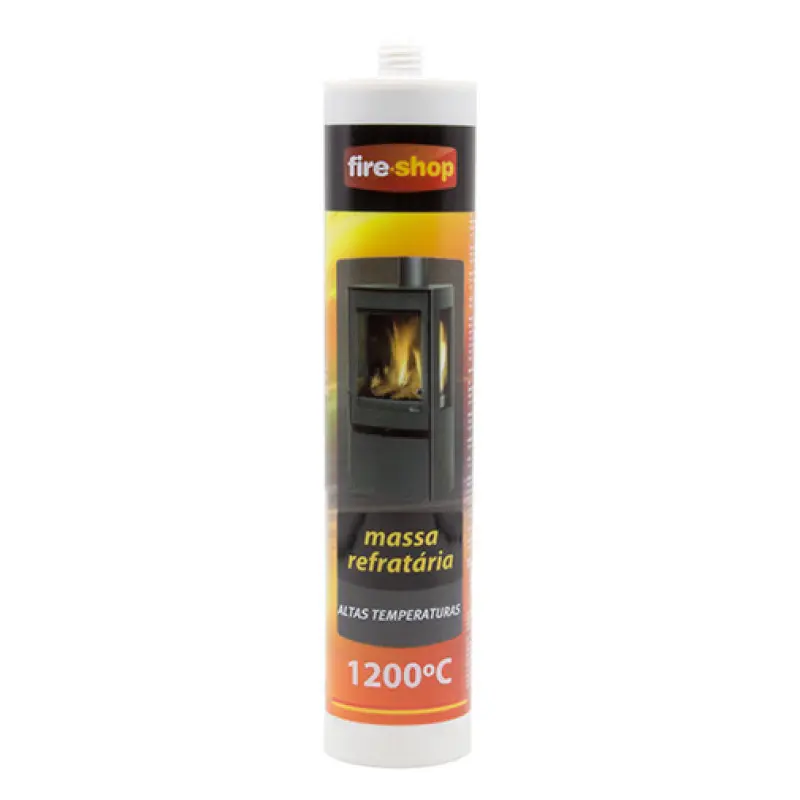 Massa refratária 1200ºC Fireshop 280 ml Massa refratária 1200ºC Fireshop 280 ml