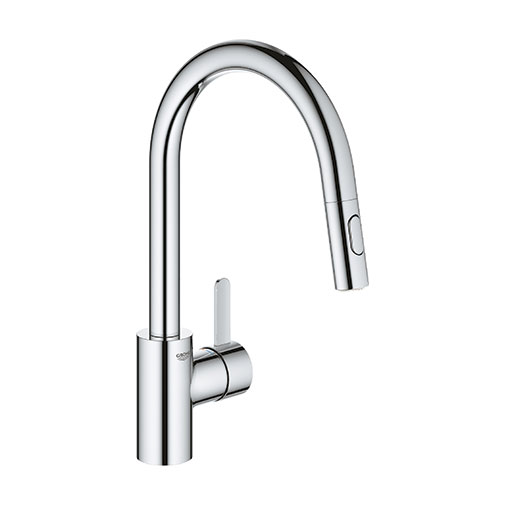 Monocomando cozinha Grohe Eurosmart Cosmopolitan bica alta extraível Monocomando cozinha Grohe Eurosmart Cosmopolitan bica alta extraível