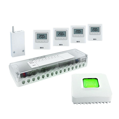 Pack termostato Wi-Fi Delta Dore 8000 para piso radiante Pack termostato Wi-Fi Delta Dore 8000 para piso radiante