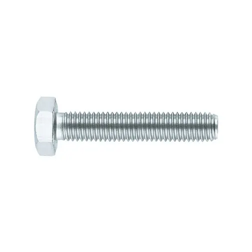 Parafuso sextavado roscado DIN 933 M10 x 60 mm Parafuso sextavado roscado DIN 933 M10 x 60 mm