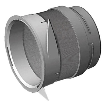 Passa muros Aldes VMC Optiflex tridente flexível 125 mm Passa muros Aldes VMC Optiflex tridente flexível 125 mm