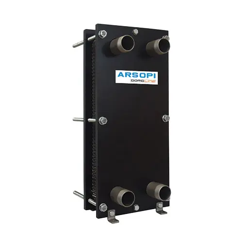 Permutador placas Arsopi DH00-HJ-13 placas inox 316L Permutador placas Arsopi DH00-HJ-13 placas inox 316L