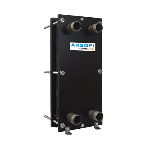 Permutador placas Arsopi DH00-HJ-23 placas inox 316L Permutador placas Arsopi DH00-HJ-23 placas inox 316L