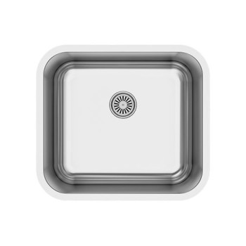 Pia lava-louça encastre inferior 500 x 450 x 190 mm