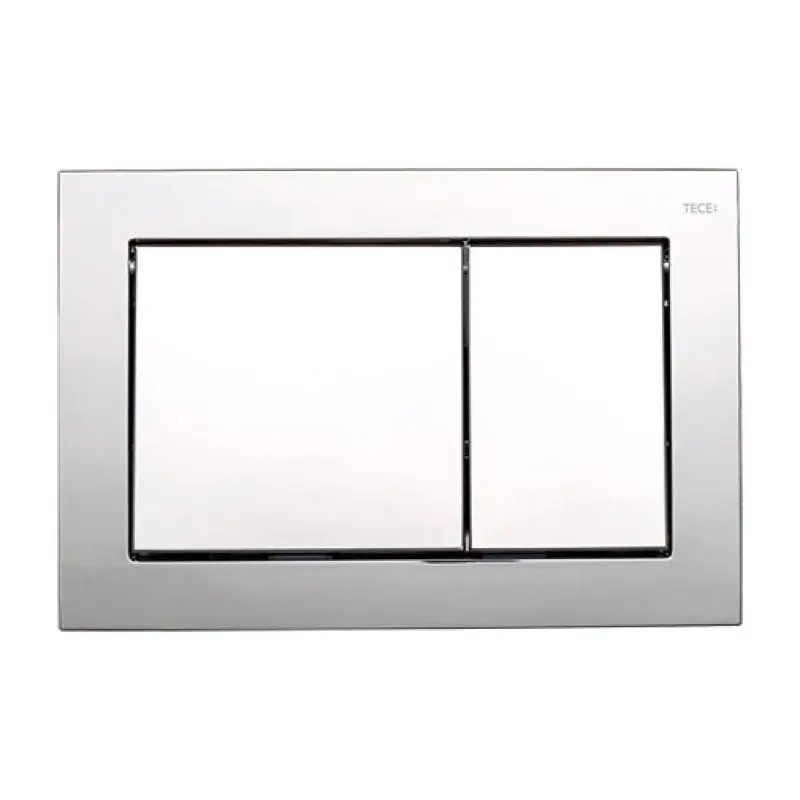 Placa descarga dupla Tece TECEbase branca Placa descarga dupla Tece TECEbase branca