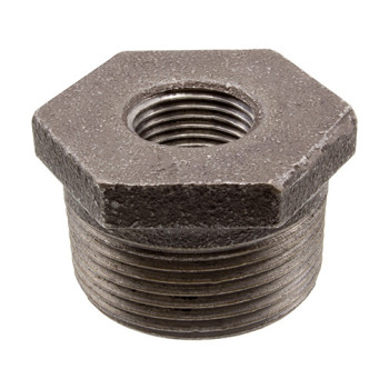 Porca redução ferro preto Atusa 2.1/2" M x 1.1/4" F