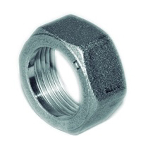 Porca simples fêmea 20 x p.1,5 mm para gás Porca simples fêmea 20 x p.1,5 mm para gás