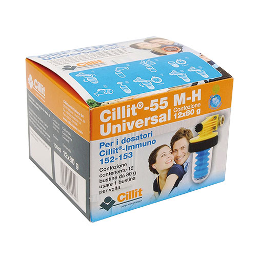 Produto químico Cilit 55 MH (caixa 12 unidades de 80 g) Produto químico Cilit 55 MH (caixa 12 unidades de 80 g)