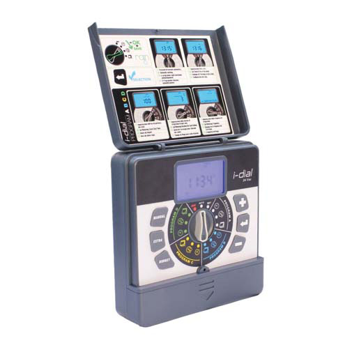 Programador interior Bluezone Water I-Dial 24 V 6 estações Programador interior Bluezone Water I-Dial 24 V 6 estações