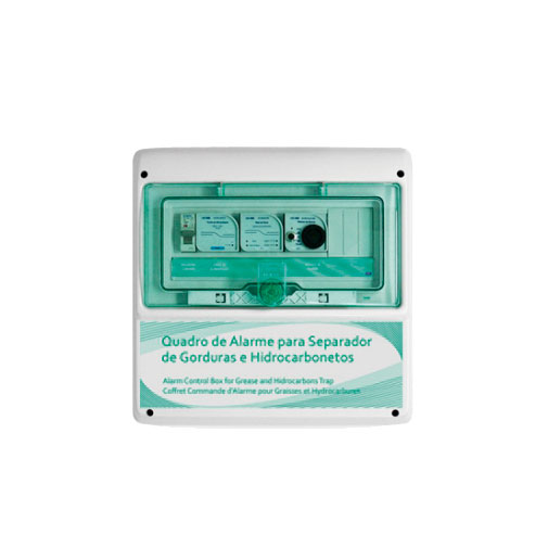 Quadro alarme monofásico para separador gorduras e hidrocarbonetos Quadro alarme monofásico para separador gorduras e hidrocarbonetos