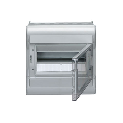 Quadro elétrico Hager Vector 1 fila 12 módulos IP55 saliente Quadro elétrico Hager Vector 1 fila 12 módulos IP55 saliente