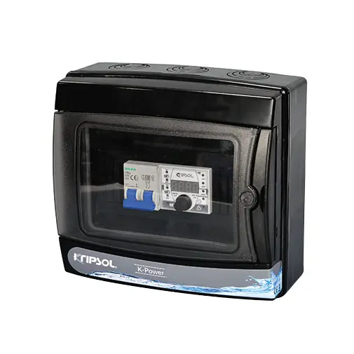 Quadro elétrico Kripsol K-Power monofásico com diferencial e transformador 100 W