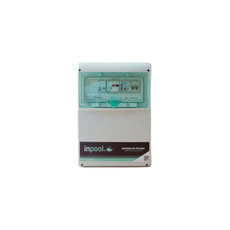 Quadro eletrónico controlador sal/pH monofásico 4-6 A para piscinas Quadro eletrónico controlador sal/pH monofásico 4-6 A para piscinas