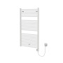 Radiador toalheiro elétrico Insuatherm Grenada 600 W 600 x 1135 mm branco