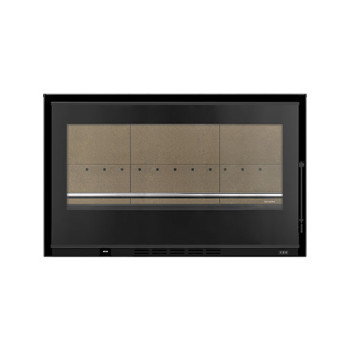 Recuperador calor lenha ar Solzaima Juno Eco 90 preto Recuperador calor lenha ar Solzaima Juno Eco 90 preto