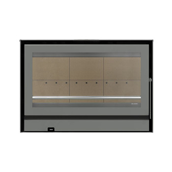 Recuperador calor lenha ar Solzaima Rialto Eco 80 cinza Recuperador calor lenha ar Solzaima Rialto Eco 80 cinza