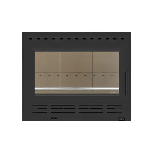 Recuperador calor lenha ar Solzaima Vénus Eco 70 preto Recuperador calor lenha ar Solzaima Vénus Eco 70 preto